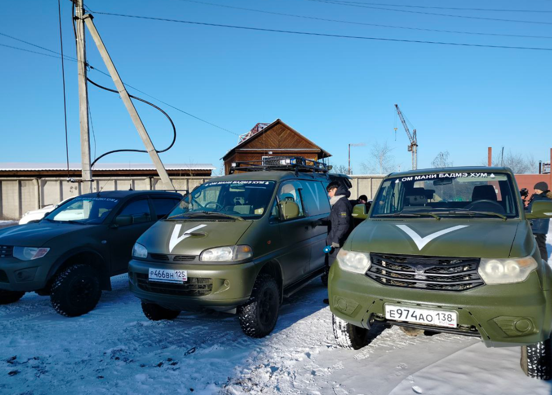 Бурятия отправила на СВО для эвакуации раненых и доставки гуманитарной  помощи четыре автомобиля - Новости Монголии, Бурятии, Калмыкии, Тывы