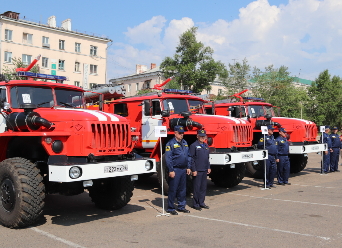 В Бурятии пополнили парк пожарных машин - Новости Монголии, Бурятии,  Калмыкии, Тывы