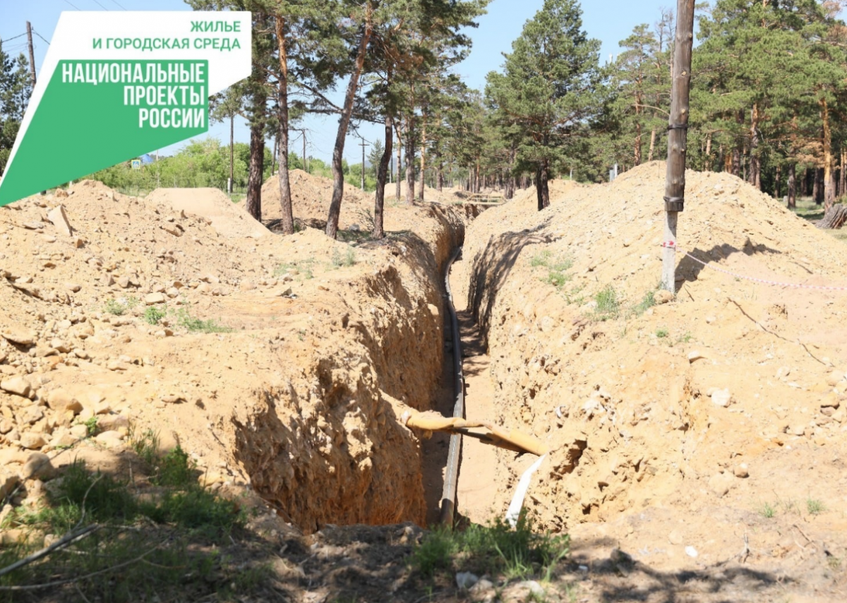 В мкрн Верхняя Берёзовка прокладывают сети водоснабжения - Новости  Монголии, Бурятии, Калмыкии, Тывы