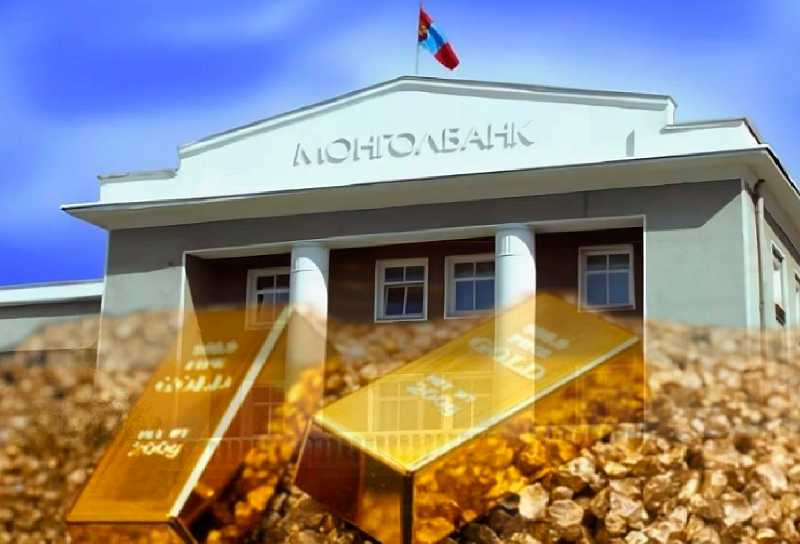 За первые семь месяцев 2023 года Центробанк Монголии закупил 8,5 тонн золота