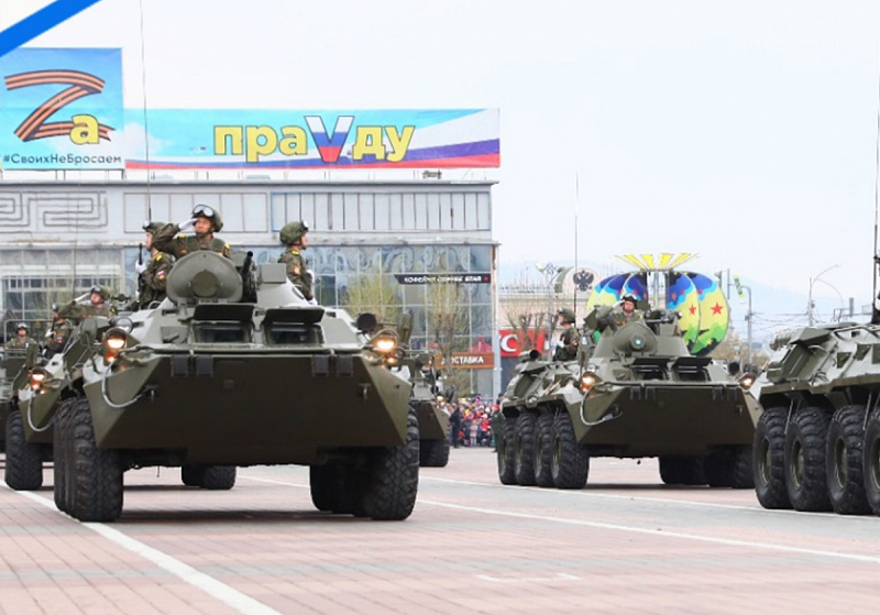 В Улан-Удэ пройдут репетиции парада Победы с участием военной техники