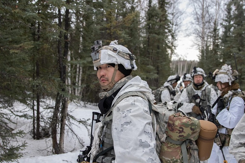 Военные ВС Монголии тренируются на Аляске. ФОТО