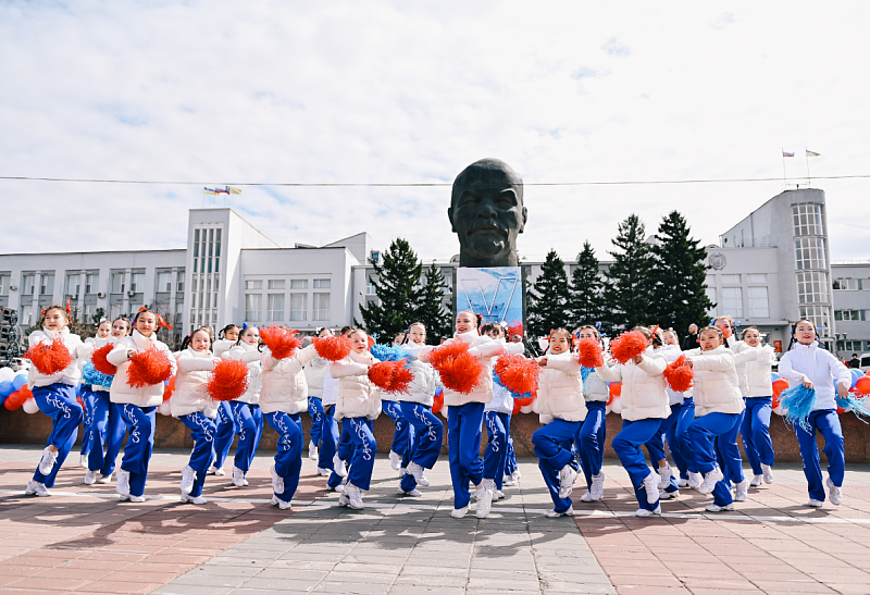 Первомайский митинг в поддержку специальной военной операции состоялся в Улан-Удэ