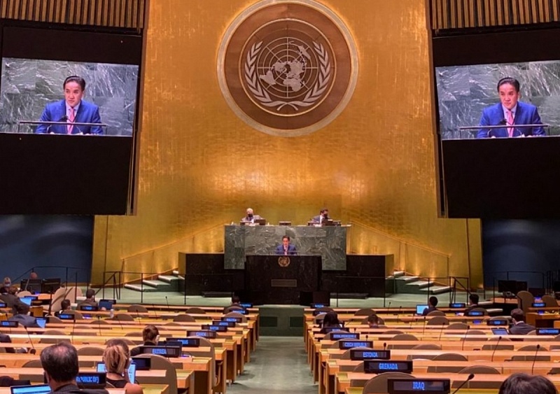 Постоянный представитель Монголии при ООН выступил на пленарном заседании