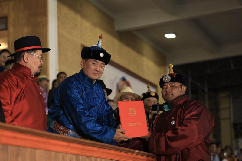 В Монголии прошла церемония закрытия национального праздника Наадам
