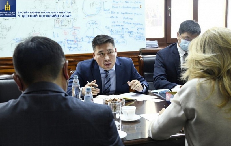 Национальное агентство развития и Представительство ЕС в Монголии обсудили дальнейшее сотрудничество