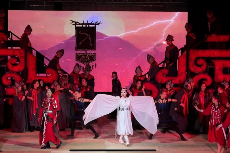 Бурятский театр оперы и балета выступил на агинской земле