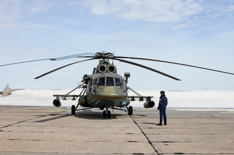 Россия передала Киргизии вертолёт для нужд МЧС
