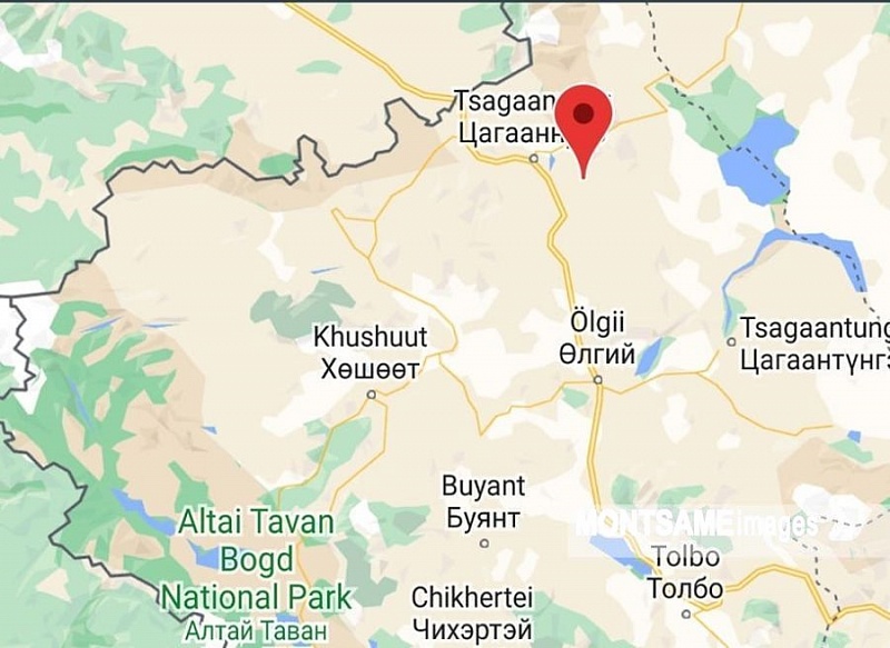 В аймаке Баян-Улгий зафиксировано землетрясение