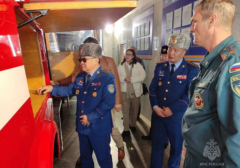 Монгольские спасатели изучили опыт своих коллег из России