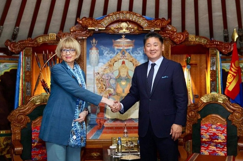 Генеральный секретарь ОБСЕ нанесла визит вежливости президенту Монголии