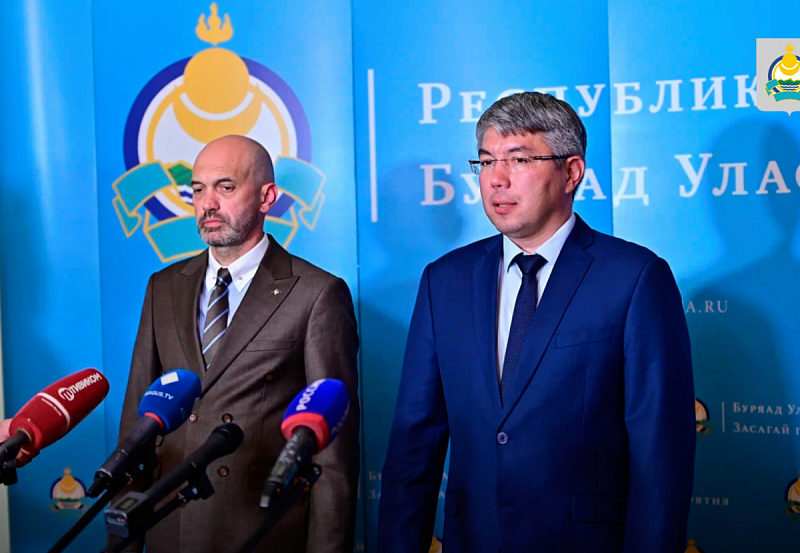 Первый заместитель министра спорта Российской Федерации Азат Кадыров прибыл в Бурятию