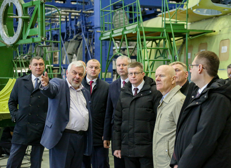 Делегация Республики Беларусь посетила Улан-Удэнский авиационный завод