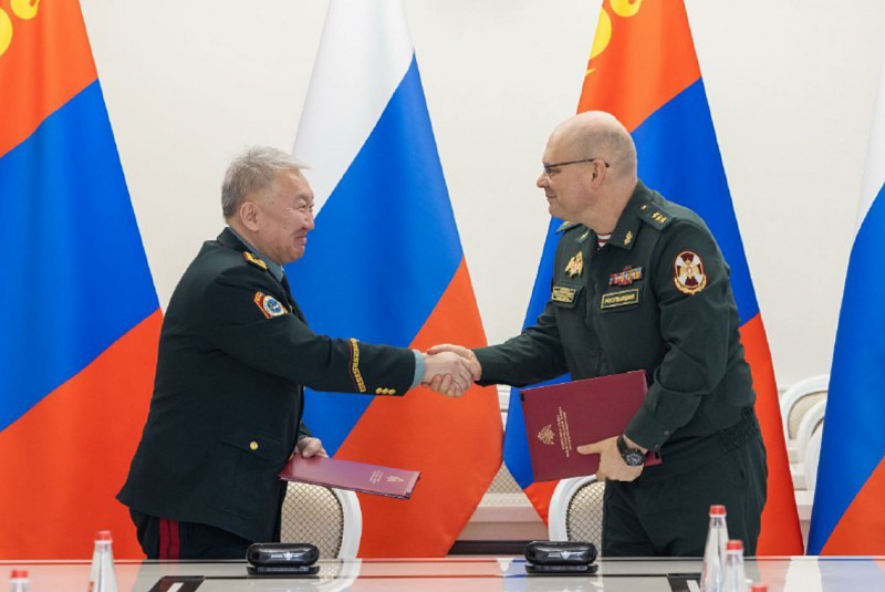 Росгвардия и внутренние войска Монголии подписали меморандум о сотрудничестве