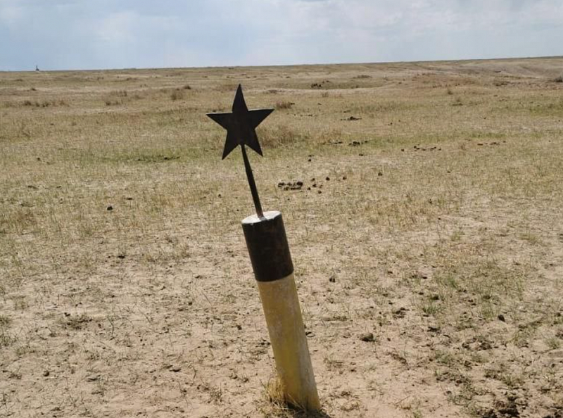 В Монголии поисковики нашли могилу советского воина
