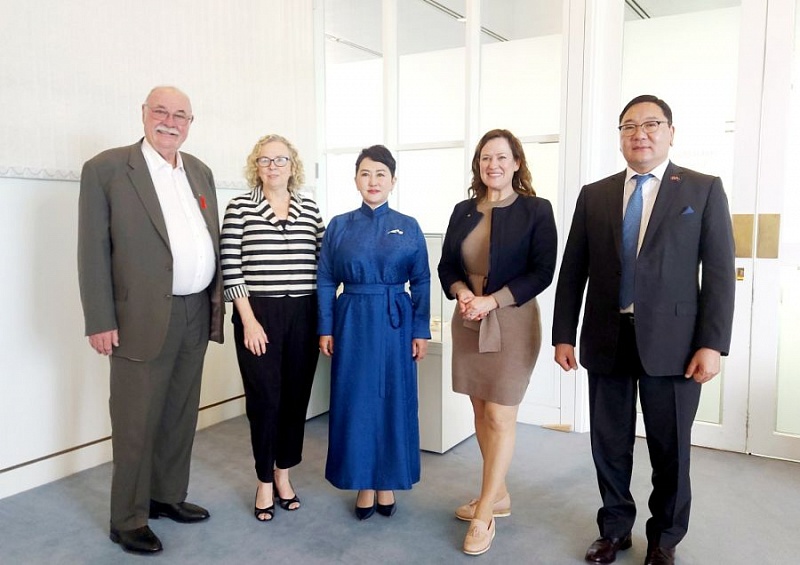 Монголия и Австралия обсудили вопросы межпарламентского сотрудничества