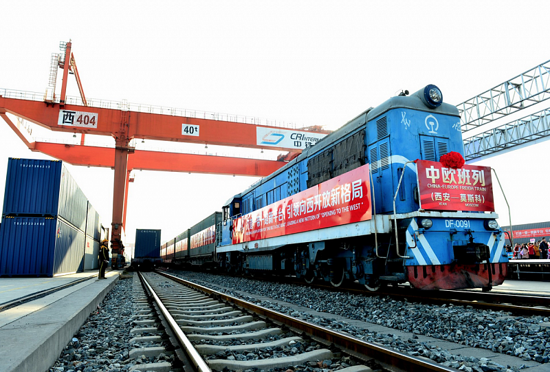 Запущен новый маршрут грузовых поездов Китай-Европа