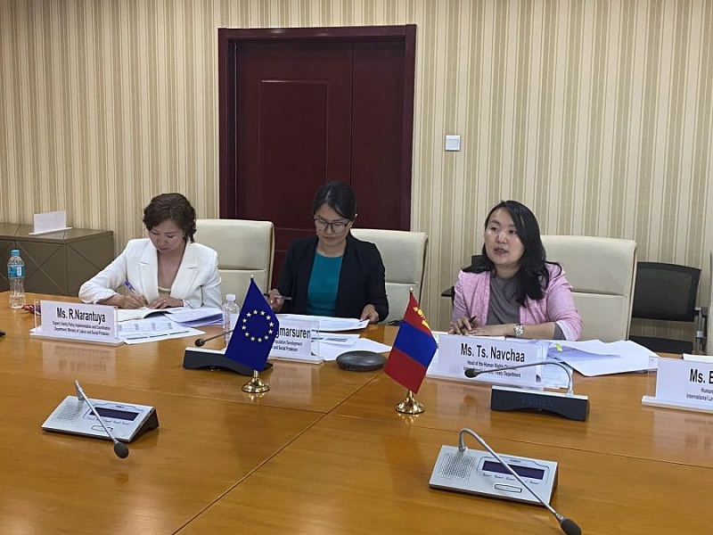 Монголия и Евросоюз провели шестой раунд Диалога по правам человека