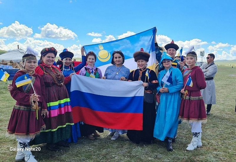 Культуру народов Бурятии представили на Всемирном фестивале в Монголии