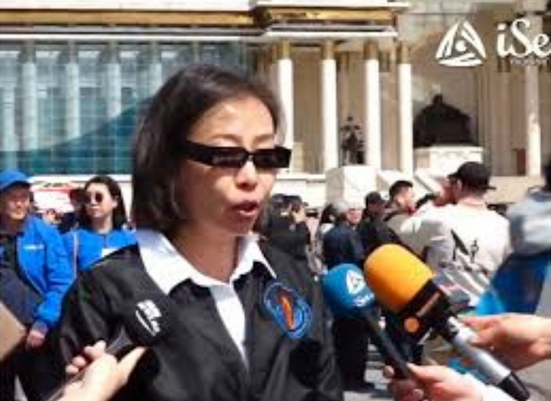 Объединенный союз журналистов Монголии организует демонстрацию «Они душат свободу»