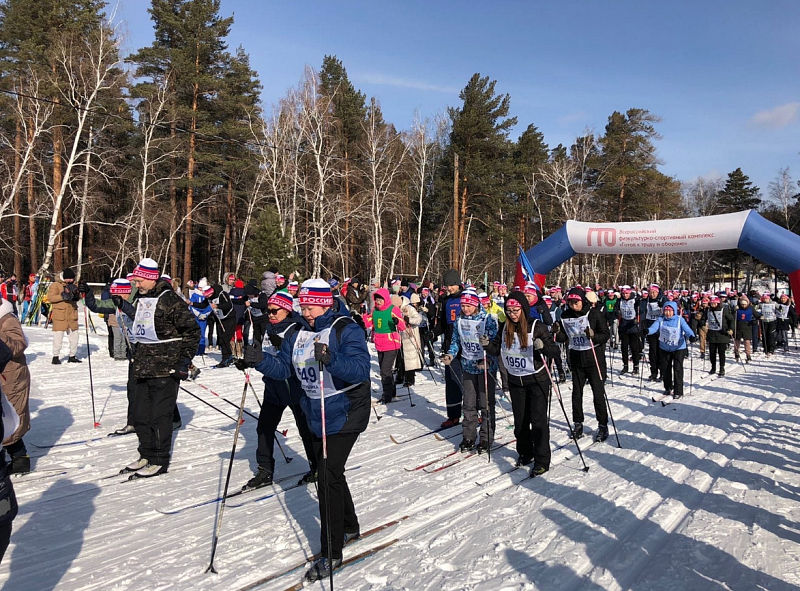 Около 4000 жителей Бурятии вышли на "Лыжню России"