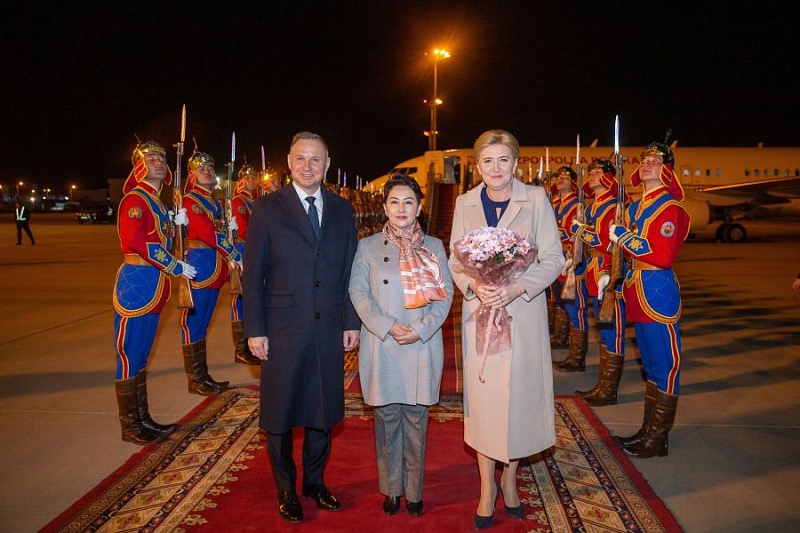 Президент Польши завершил свой государственный визит в Монголию
