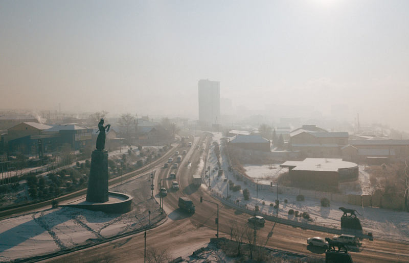 Глава Бурятии попросил Президента помочь с решением проблемы грязного воздуха в Улан-Удэ