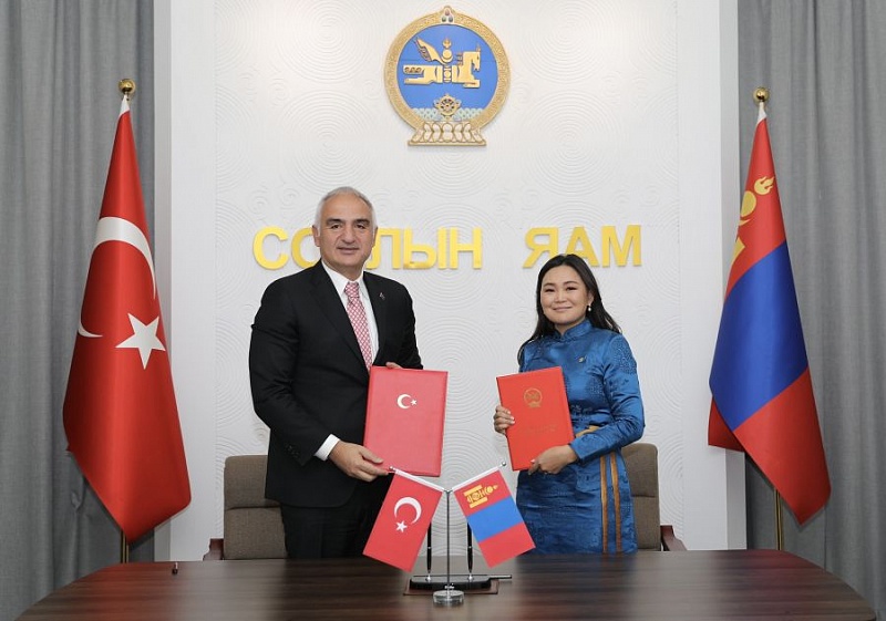 Монголия и Турция подписали меморандум о сотрудничестве в сфере культуры