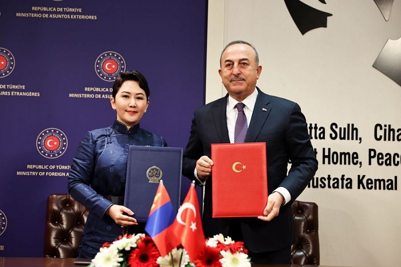 Министры иностранных дел Монголии и Турции подписали меморандум о взаимопонимании