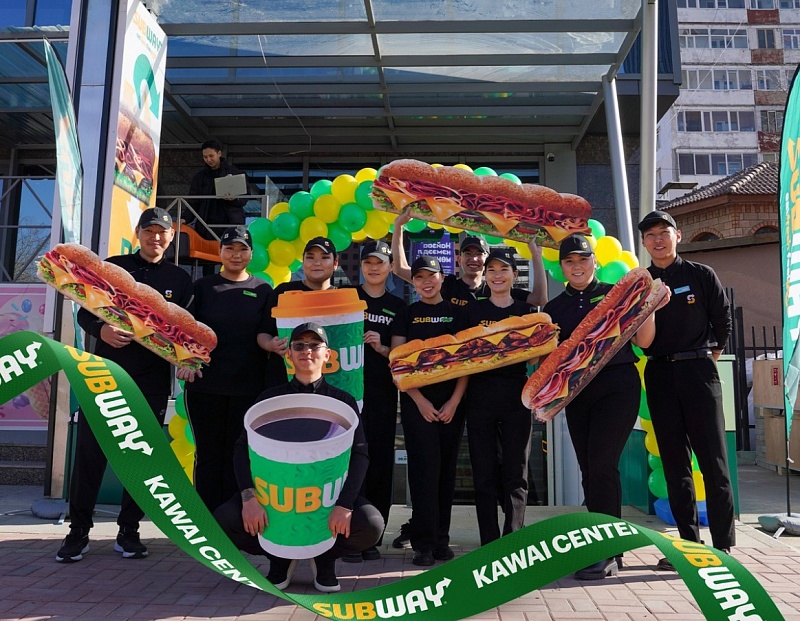 SUBWAY открыл второй филиал в Улан-Баторе