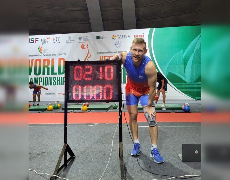 Спортсмен из Бурятии поставил новый мировой рекорд