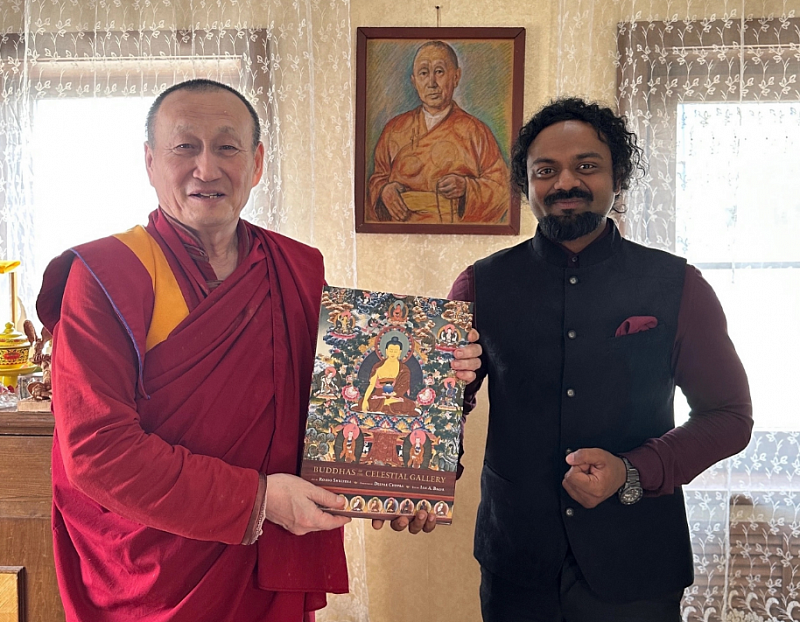 Глава буддистов России принял генконсула Республики Индия 