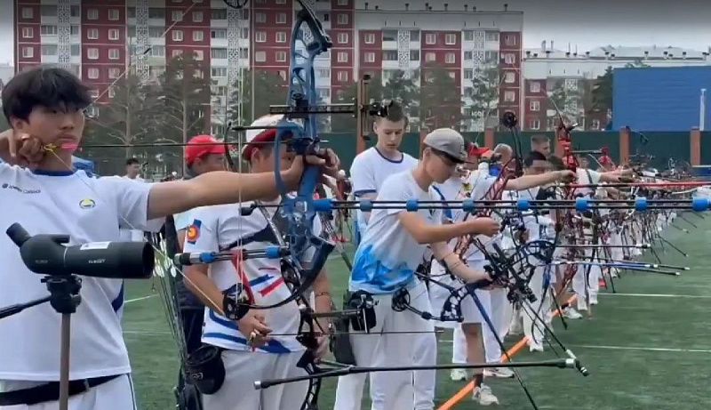 Улан-Удэ принимает сильнейших молодых лучников страны. ВИДЕО
