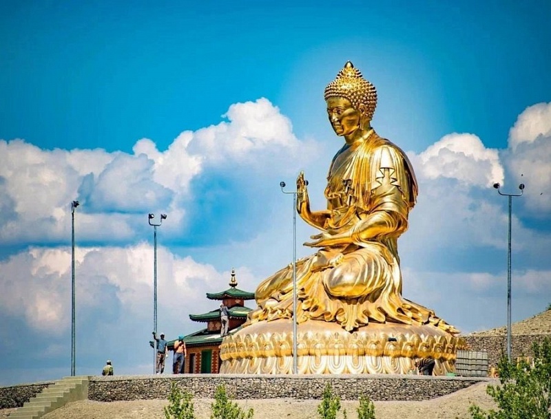 Завтра в Кызыле откроется новый архитектурный комплекс со статуей Будды