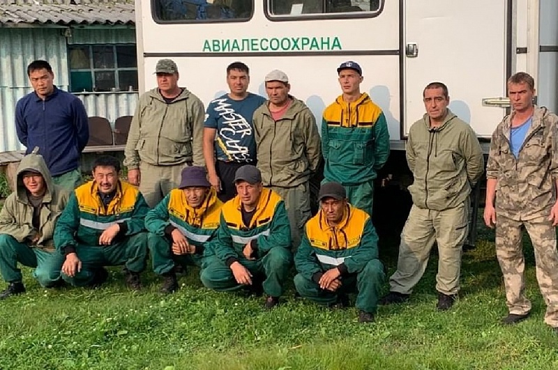 В Иркутскую область отправилась дополнительная группировка "лесного спецназа" из Бурятии