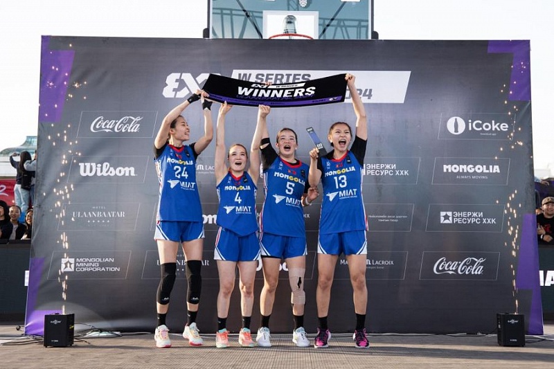 Женская сборная Монголии впервые выиграла Гран-при по баскетболу 3х3