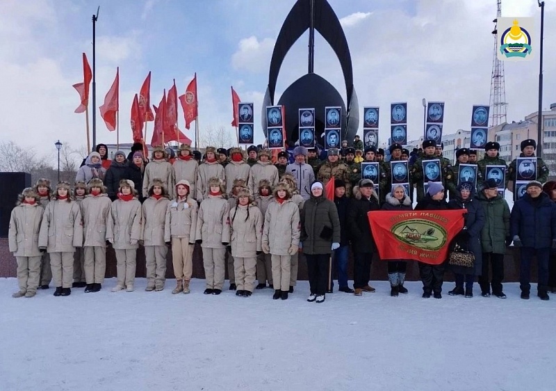 В Улан-Удэ провели торжественный митинг памяти воинов-афганцев 