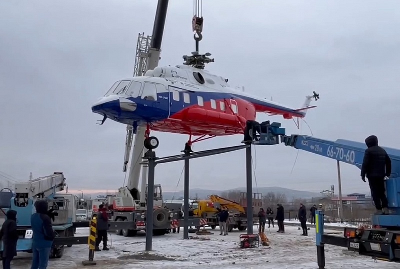 В Улан-Удэ установят памятник вертолету Ми-8