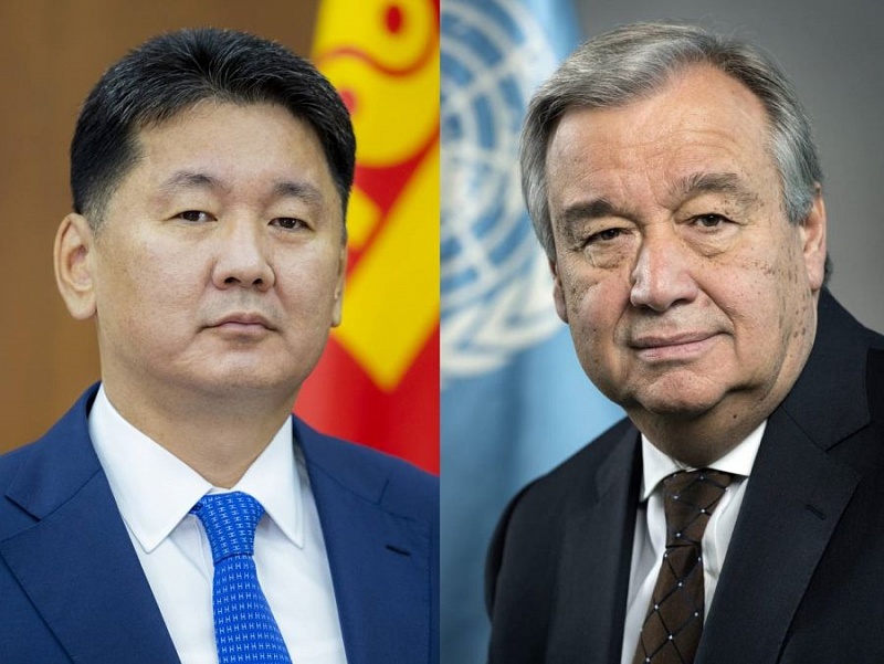 Антониу Гутерриш направил письмо Президенту Монголии