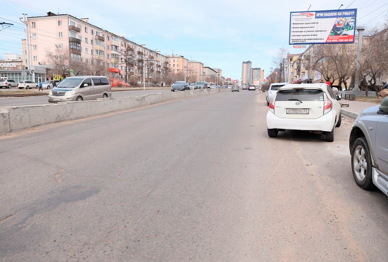 В Улан-Удэ расширят четную сторону дороги на проспекте 50-летия Октября