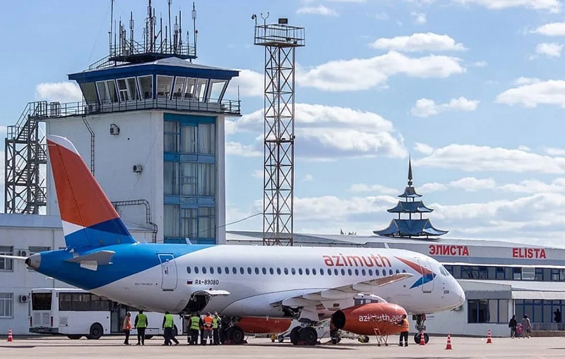 Аэропорт Калмыкии расширит пассажирские авиаперевозки еще в пять городов России