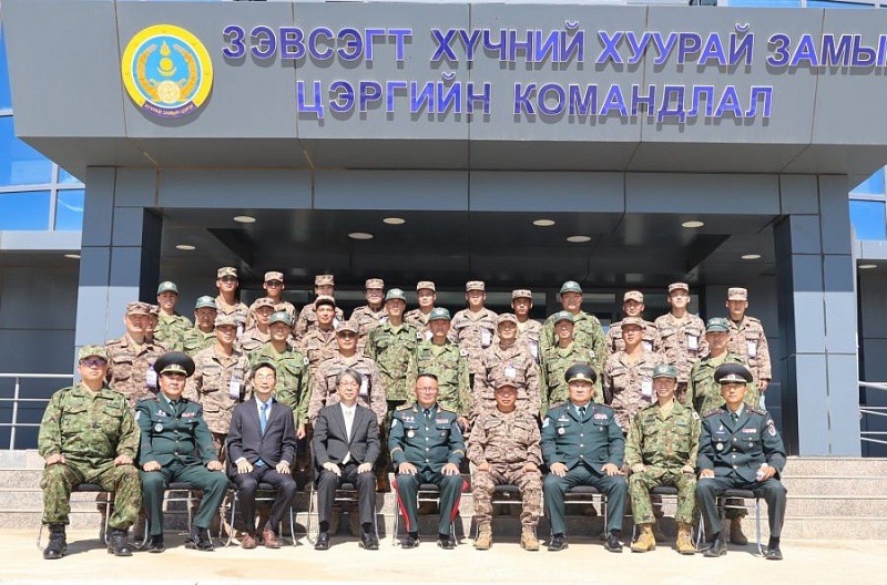 Монголия и Япония начали совместные военно-инженерные учения