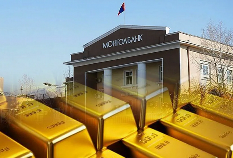 В январе-июне 2023 года ЦБ Монголии приобрел 7,3 тонны золота