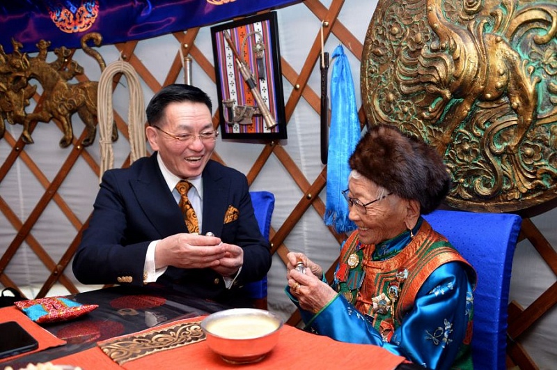 В Монголии живут 130 человек в возрасте 100 лет и старше