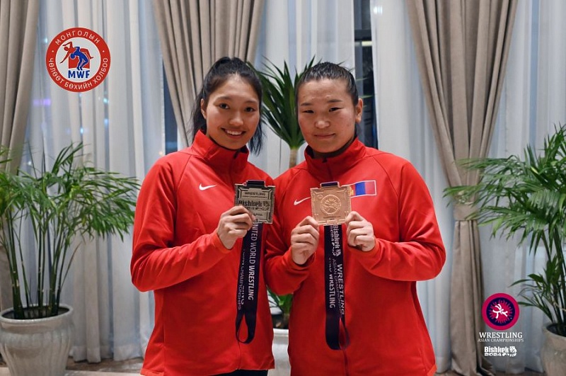 Монгольские спортсменки завоевали еще две медали чемпионата Азии