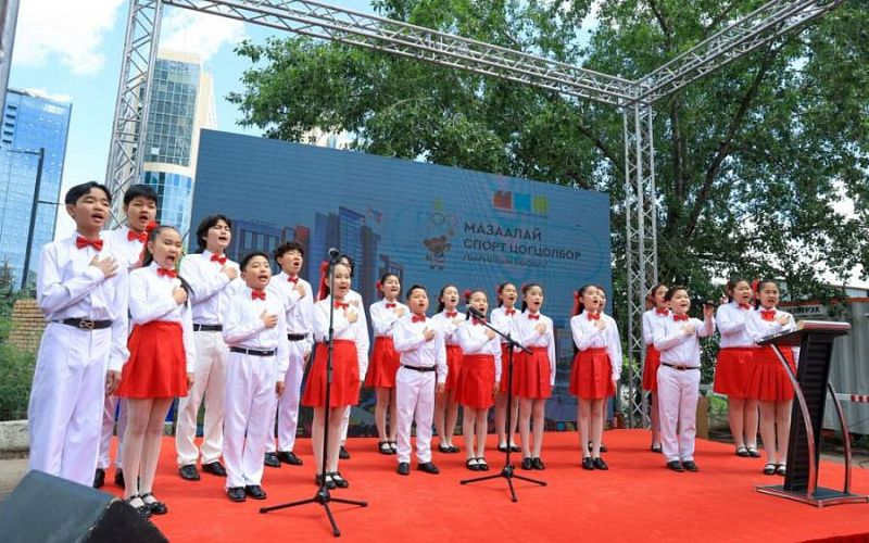 В Улан-Баторе стартовало строительство Детского спортивного комплекса