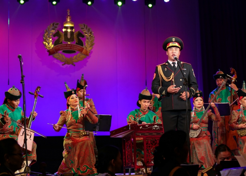 Академический ансамбль песни и танца Армии Монголии выступит в трёх районах Агинского Бурятского округа