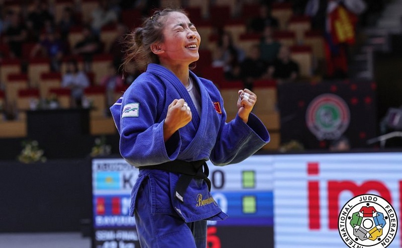 Монголия заняла 7-е командное место на чемпионате мира по дзюдо