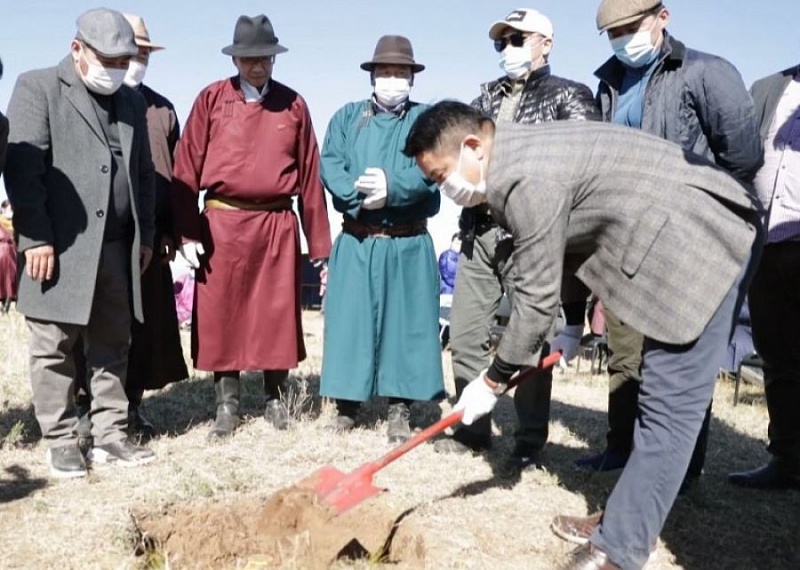 В Монголии заложили фундамент центра по исследованию руин гуннского города Луут