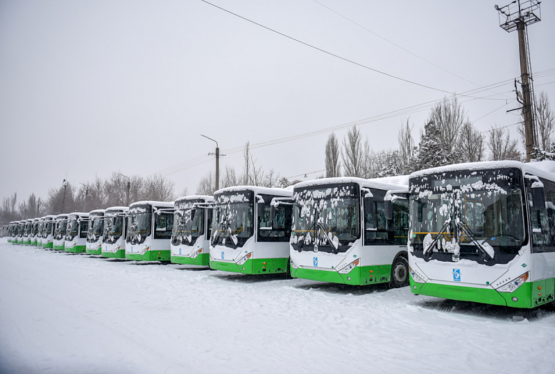Китай экспортирует 224 автобуса в Монголию